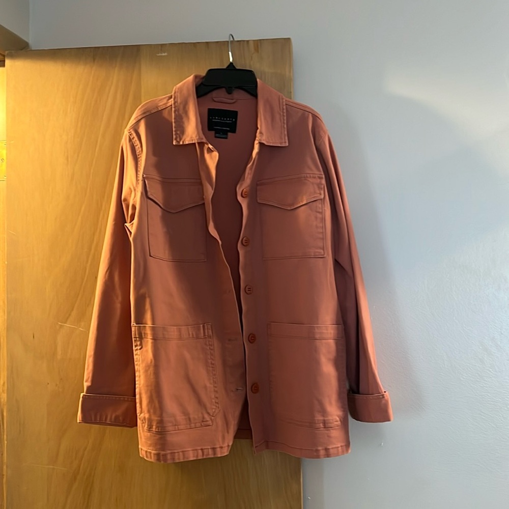 Sanctuary jacket size L. Stain on pocket.